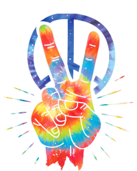 Peace Hand Peace Sign Tie Dye Sustainable Beanie