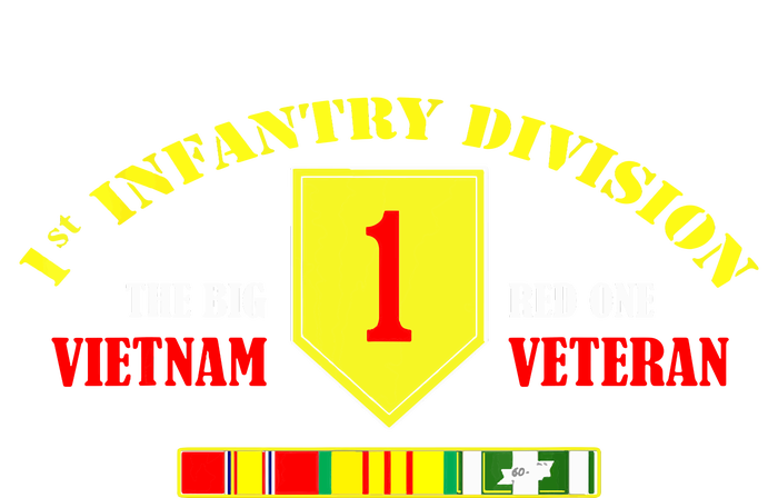 1st Infantry Division Vietnam Veteran, The Big Red One T-Shirt