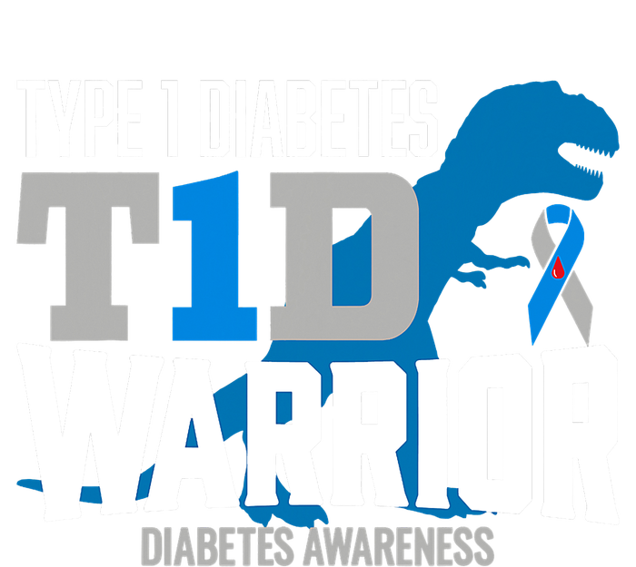 Type 1 Diabetes Awareness Ribbon T1D T Rex Dinosaur Legacy Cool Fit Booney Bucket Hat