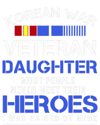 Korean War Veteran Daughter Gift For Daughter Women's V-Neck T-Shirt