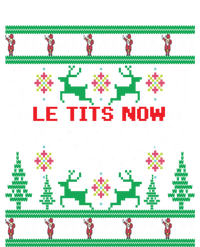 Le Tits Now Christmas Let It Snow Ugly Sweater Party Gift Women's T-Shirt