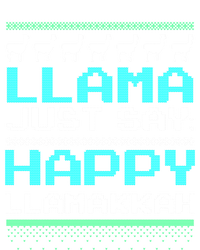 Llama Ugly Sweater Design Happy Llamakah Hannukah Gift T-Shirt