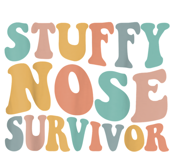 Stuffy Nose Survivor Funny Women's Tri-Blend 3/4-Sleeve Raglan Shirt