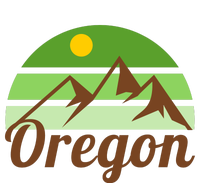 Oregon Simple Mountain Logo Sustainable Beanie