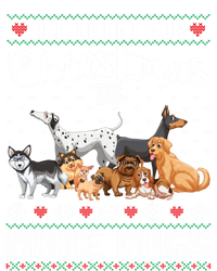 All I Want For Christmas Is More Dogs Ugly Xmas Sweater Gift Baby Bodysuit