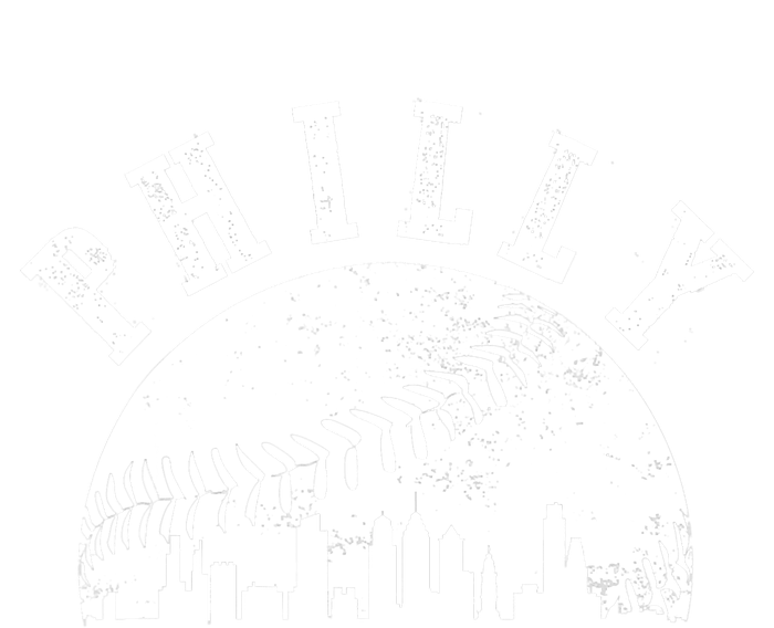 Philly Baseball Sports Skyline Illustration Cityscape Legacy Cool Fit Booney Bucket Hat