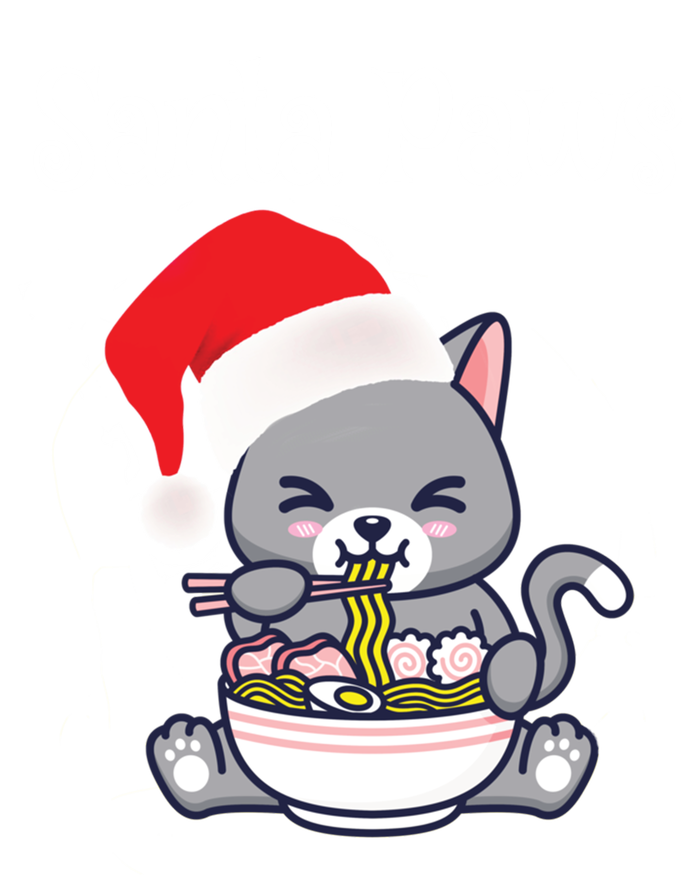 Kawaii Neko Anime Ra Santa Paws Cute Gift Women's V-Neck T-Shirt