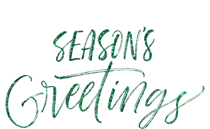 Seasons Greetings In Script Cursive Meaningful Gift Ladies Essential Tank