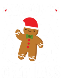 Season's Greetings Gingerbread Snowboarding Boarder Funny Gift Sweatshirt