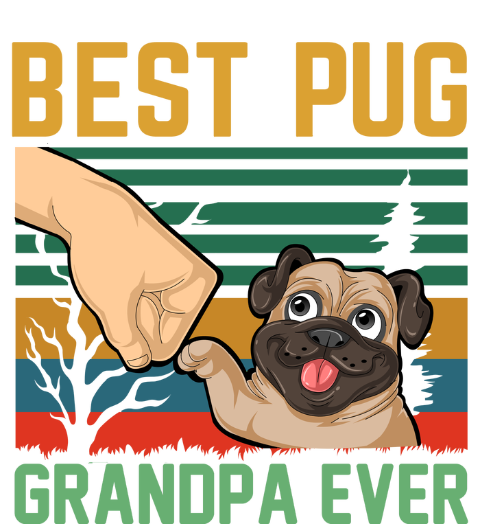 Best Pug Grandpa Ever Womens California Wash Sweatshirt