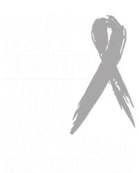 Dyslexia Awareness Ability See World Unique Not Disability Gift T-Shirt