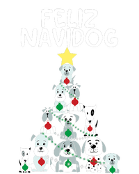 Feliz Navidog Christmas Dog Funny Cute Xmas Tree T-Shirt