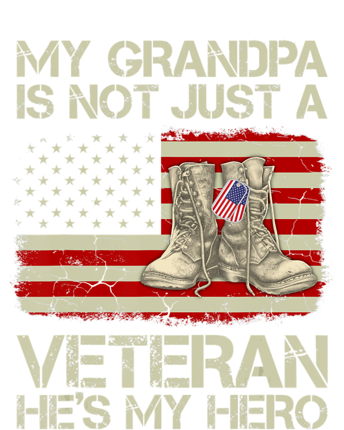 he's not just a veteran he is my grandpa Veteran V-Neck T-Shirt