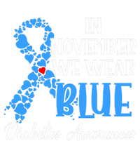 In November We Wear Blue Diabetes awareness Sustainable Bucket Hat