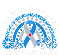 In November We Wear Blue Rainbow Diabetes Awareness Month T-Shirt