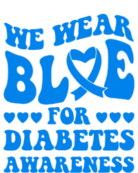 In November We Wear Blue Rainbow Diabetes Awareness Month Kids Sweatshirt