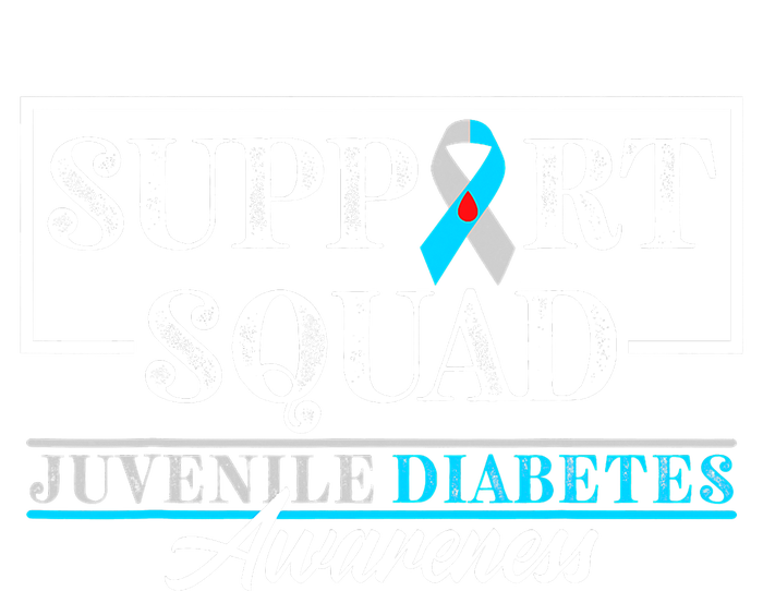 I Juvenile T1D Type 1 Diabetes Awareness Support Squad Women's T-Shirt