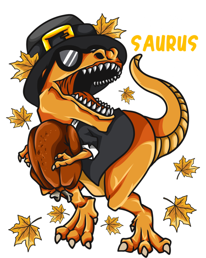 Thanksgiving Turkey Saurus T Rex Dinosaur Funny Gift T-Shirt