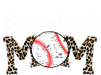 Softball Baseball Mom Leopard Tee Mother's Day Meaningful Gift T-Shirt