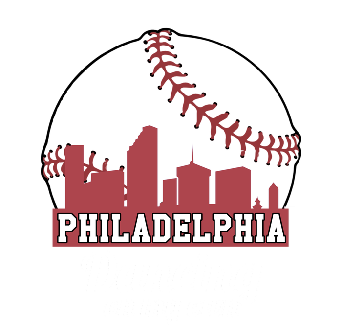 Phillies Philly Dancing On My Own Philadelphia Baseball Women's T-Shirt