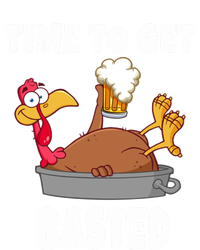 Time To Get Basted Thanksgiving Beer Turkey Gift For Great Gift Tie Dye Hoodie