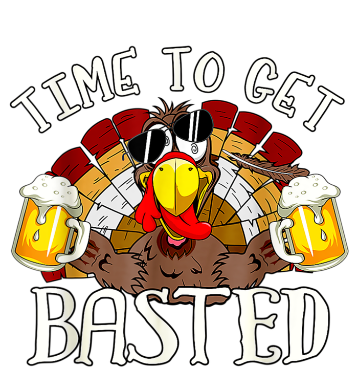 Time To Get Basted Funny Thanksgiving Turkey Day Funny Time To Get Basted Gifts Performance Sprint T-Shirt