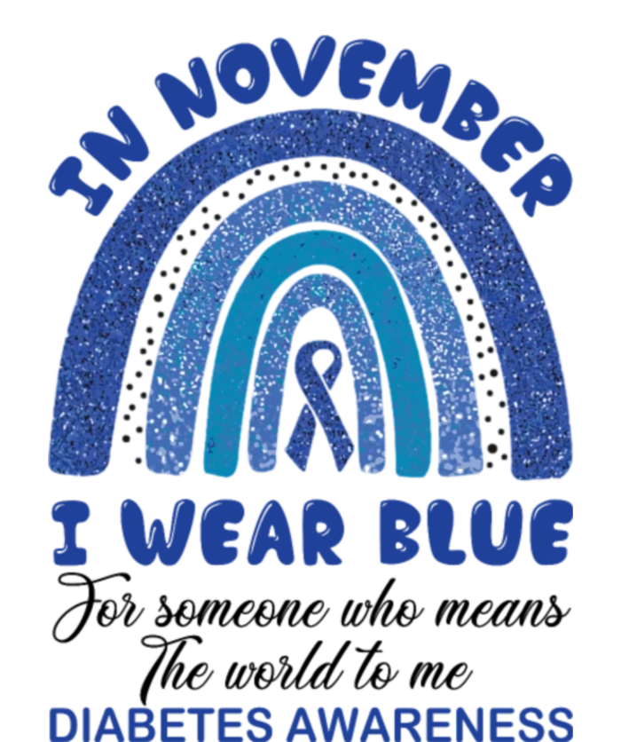 Diabetes Awareness Shirt, In November I Wear Blue T-Shirt