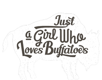 Just A  Who Loves Buffaloes Buffalo Bison Lover  Magnet