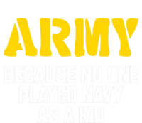 Army Because No One Played Navy As A Kid Funny Army Quote USA-Made Doggie Bandana