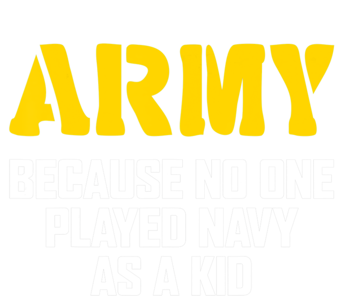 Army Because No One Played Navy As A Kid Funny Army Quote USA-Made Doggie Bandana