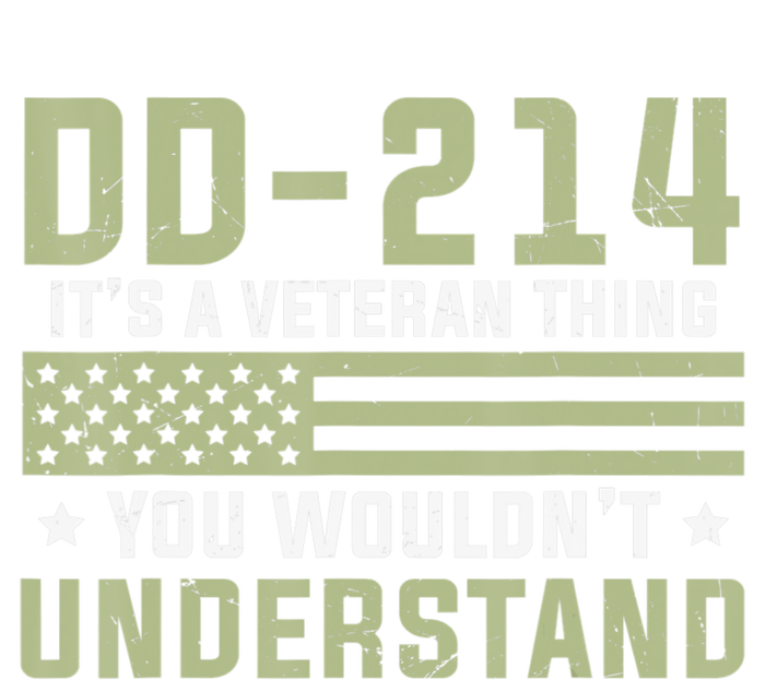 DD-214 Alumni Military Veteran Vintage American Fla T-Shirt