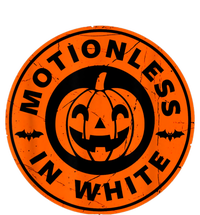 Halloween Pumpkin Scary Funny Motionlesses In White T-Shirt