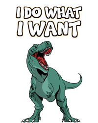 Tgiftrex Dinosaur Dino Tyrannosaurus Gift I Do What I Want Gift Women's V-Neck T-Shirt