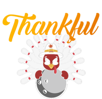 Funny Cute Thankful Turkey Bowling Face, Thankful Grateful Blessed Autumn Fall 2 Cooling Performance Crew T-Shirt