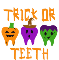 Trick Or Treat Brush Your Teeth Dentist Halloween Funny Gift 16 in Basic Backpack