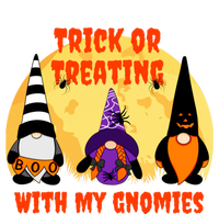 Trick Or Treating With My Gnomies Halloween Gnomes Cool Gift Ladies Long Sleeve Shirt