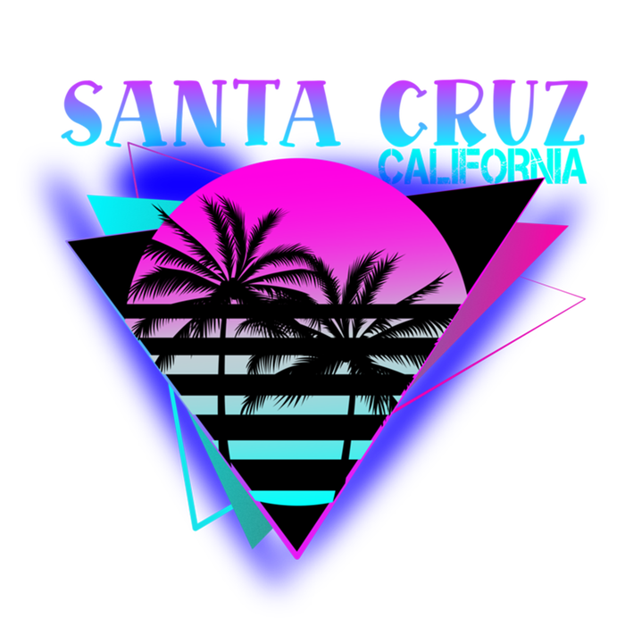 70er 80er In California City Santa Cruz Gift T-Shirt