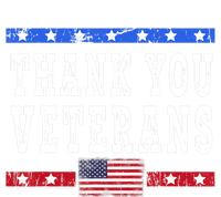 Thank You! Veterans Day & Memorial Day Partiotic Military Ladies Long Sleeve Shirt