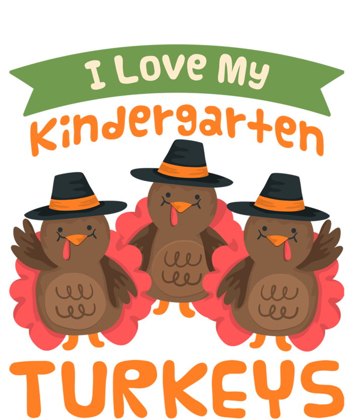 Turkey Day Gift I Love My Kindergarten Turkeys Cute Gift Coaster