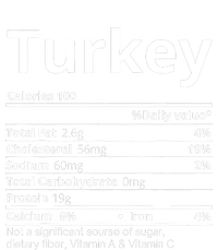 Turkey Nutrition Facts Thanksgiving Costume T-Shirt