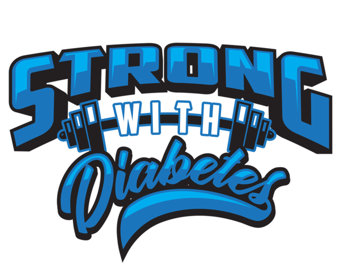 Cute Strong With Diabetes For Diabetes Awareness Month Funny Gift T-Shirt