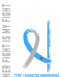 Daughter Type One Diabetes Awareness Usa Flag Back Graphic Gift Baby Bodysuit