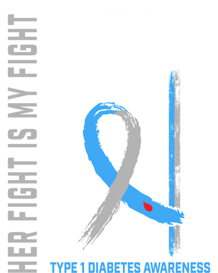 Daughter Type One Diabetes Awareness Usa Flag Back Graphic Gift Baby Bodysuit