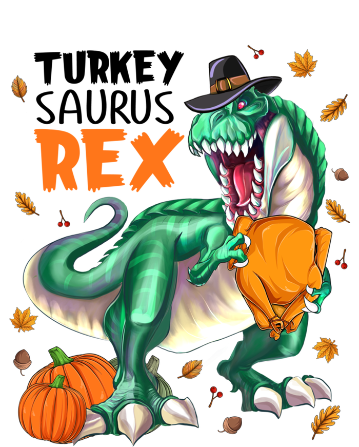 Turkey Saurus Rex Dinosaur T Rex Thanksgiving Pumpkin Gift T-Shirt