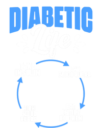 Diabetic Life Diabetes Warrior Diabetes Awareness Gift Tall Hoodie