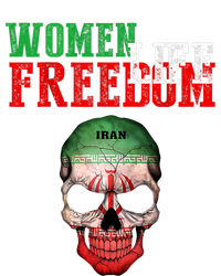 WOMEN LIFE FREEDOM, Skull Iranian Flag Women Of Iran Freedom Legacy Cool Fit Booney Bucket Hat