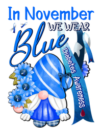 Gnomes In November We Wear Blue Diabetes Awareness Month Great Gift 16 in Basic Backpack