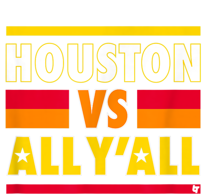 Houston Vs. All Y'all Houston Baseball Pom Pom 12in Knit Beanie