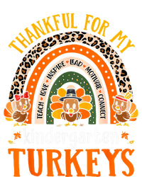 Thankful Kindergarten Teacher Student Thanksgiving Turkeys Tote Bag