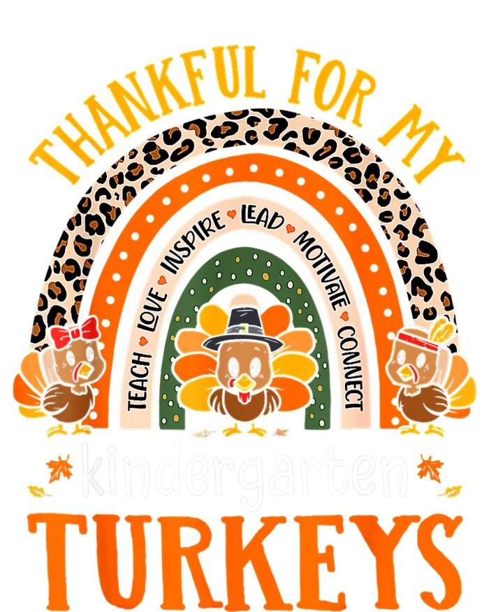 Thankful Kindergarten Teacher Student Thanksgiving Turkeys Tote Bag